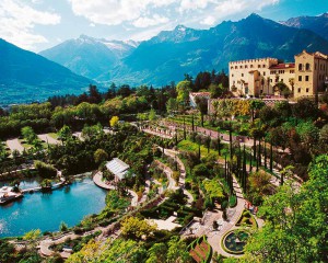 I famosi giardini di Castel Trauttmansdorff a Merano